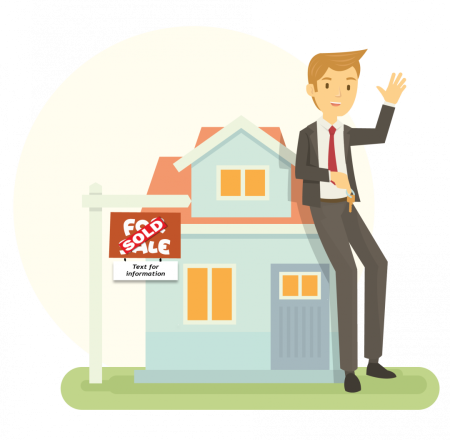 Недвижимость иллюстрация