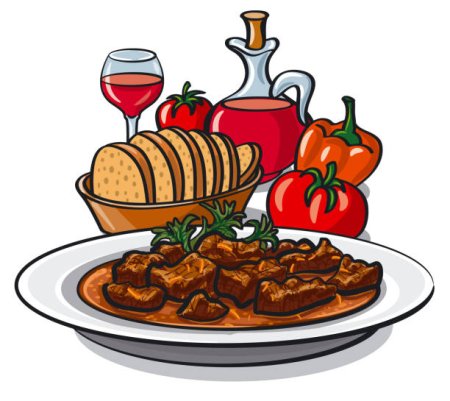 Гуляш вектор