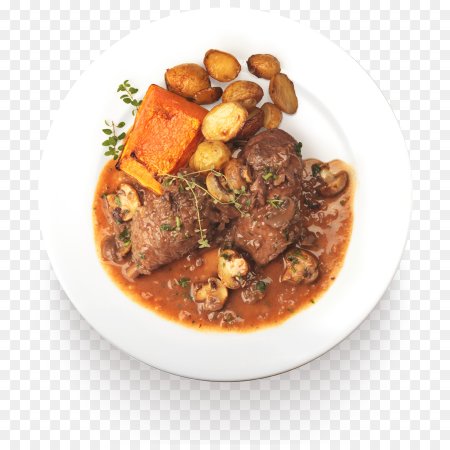 Рагу на белом фоне