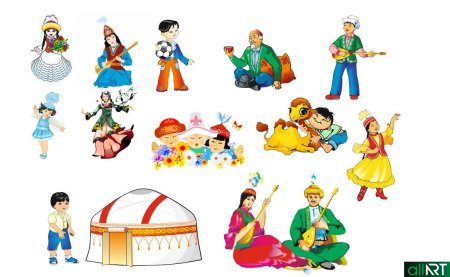 Казахские сказочные герои