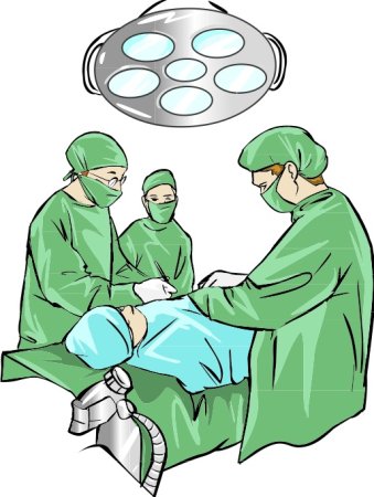 Операция в операционной рисунок