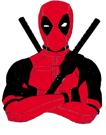 Deadpool Comic transparent