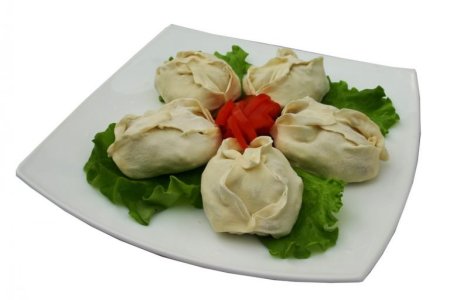 Манты с мясом