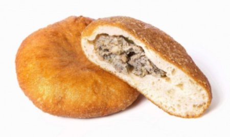 Беляш в разрезе