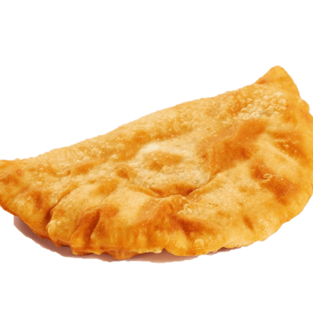Чебурек на белом фоне