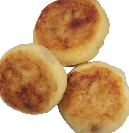 Сырники на белом фоне