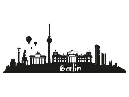Очертания города Берлин
