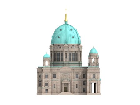 Берлинский кафедральный собор 3d