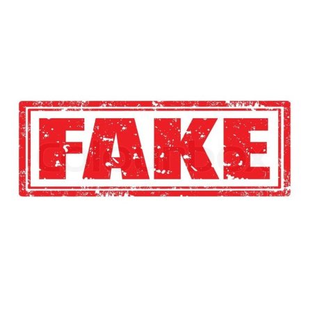 Штамп fake