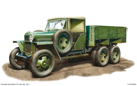 Машина ЗИС-3 полуторка