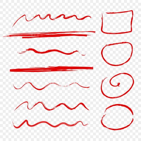 Подчеркивание карандашом