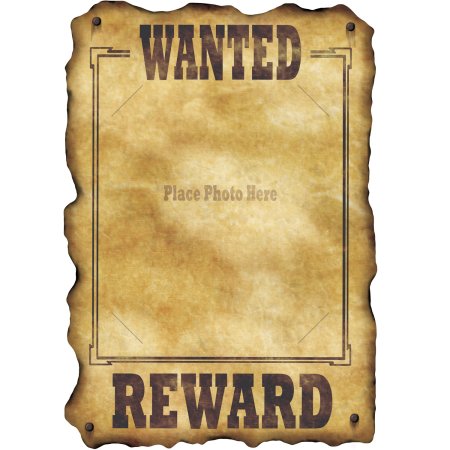 Табличка wanted