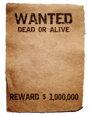 Рамка wanted