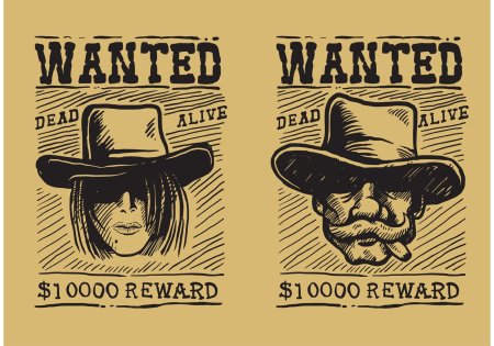 Вывеска wanted