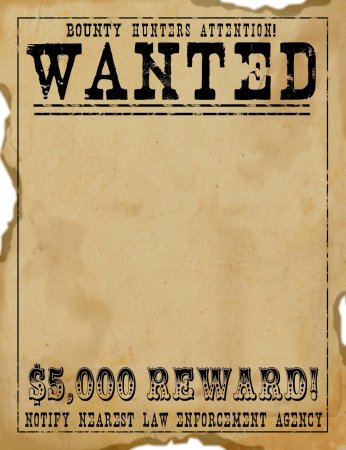 Бумажка wanted