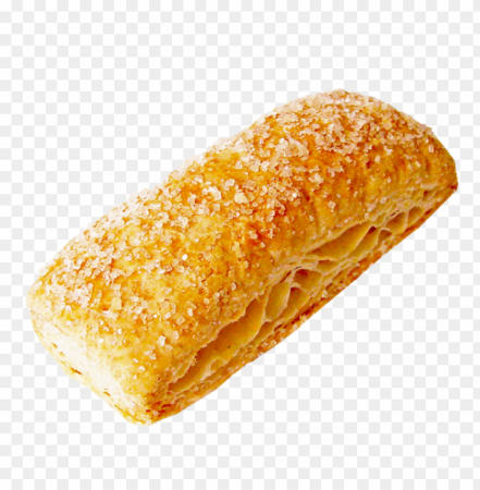 Слойка на белом фоне