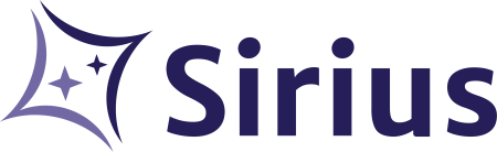 Sirius логотип на прозрачном фоне