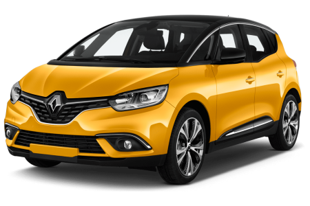 Renault Scenic желтый