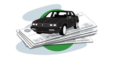 Страхование авто белый фон