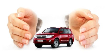 Страхование авто белый фон