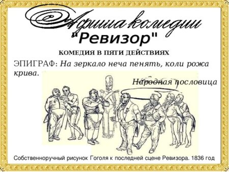Афиша Ревизор Гоголь
