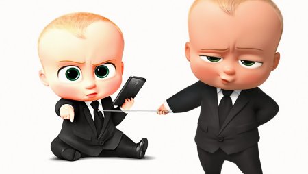 Босс молокосос 2 на белом фоне