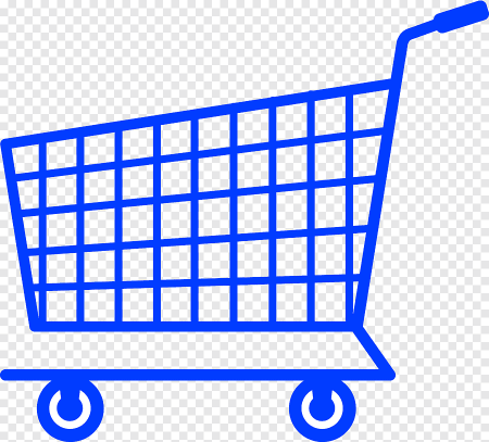 Тележка для продуктов без фона