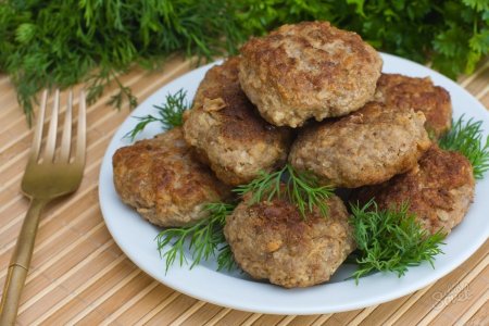 Котлеты мясные