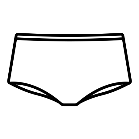 Раскраска трусы