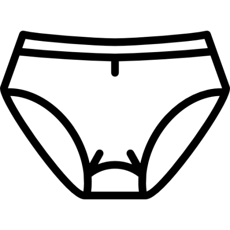 Раскраска трусы
