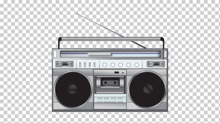 Магнитофон Бумбокс 90 PNG