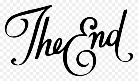 The end надпись