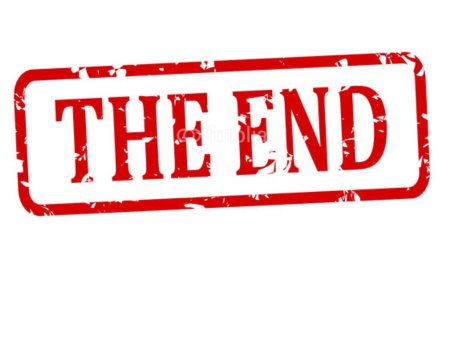 The end без фона