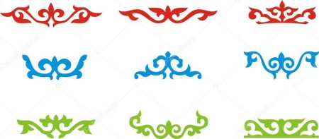 Якутские узоры и орнаменты трафареты