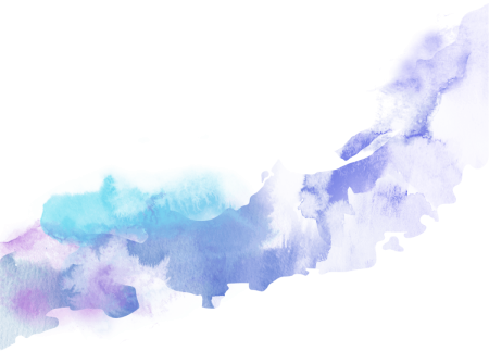 Акварельные разводы на белом фоне