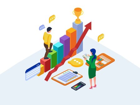 Иллюстрация цифровой маркетинг
