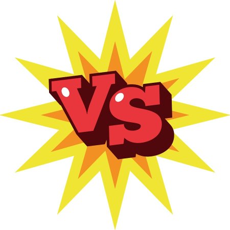 Надпись vs
