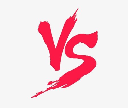 Надпись vs