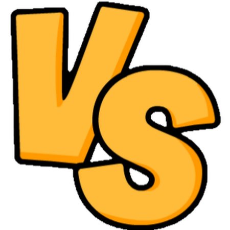 Vs на белом фоне