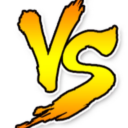 Vs на прозрачном фоне