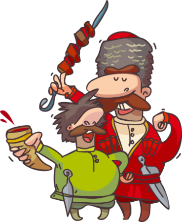 Грузин рисунок