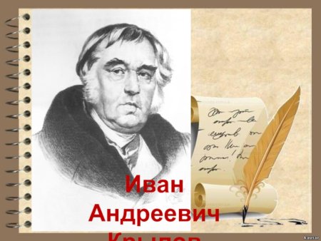 Крылов Иван Андреевич портрет
