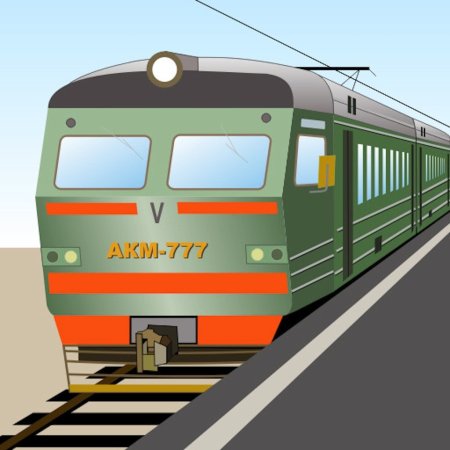 Дети в электричке