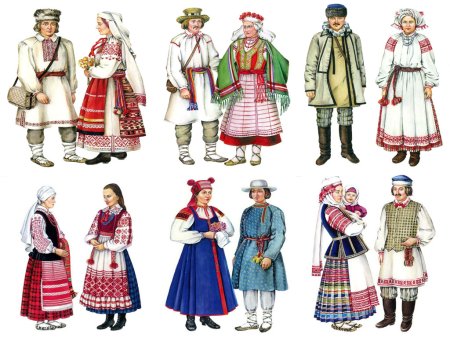 Беларуский национальный кастюм
