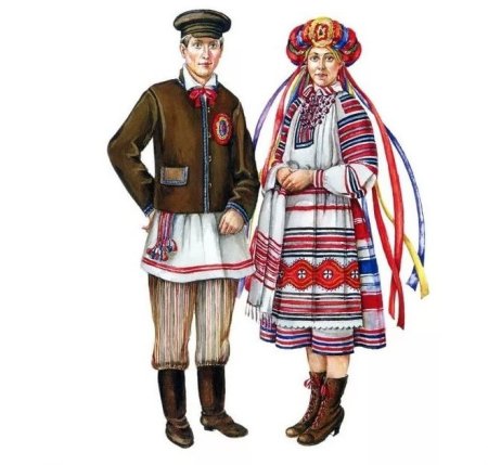 Национальный костюм белоруссов