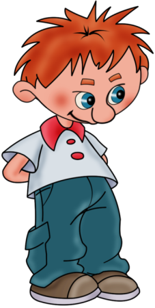 Мальчик мультяшка