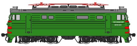 Электровоз вл10 523