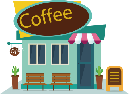 Мультяшное кафе