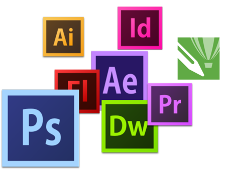 Иконки графических программ