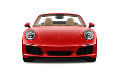 Porsche 911 красный спереди